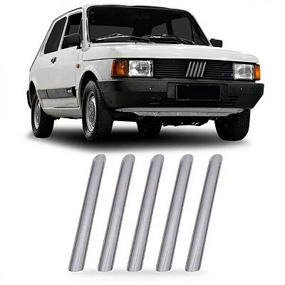 Friso de grade spazio fiat de 1983 a 1986 com cinco peças