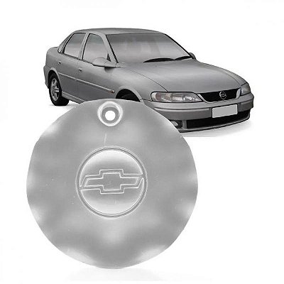 Calota de centro de roda vectra chevrolet de 1997 a 1999 auxiliar