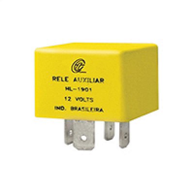 Auxiliar de comando general motors volkswagen ford com 4 térmicos sem suporte 40 amperes 12 volts