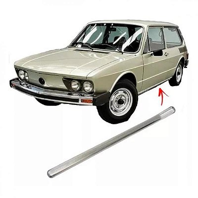 Friso de caixa de entrada de ar brasília volkswagen de 1973 a 1984 cromado