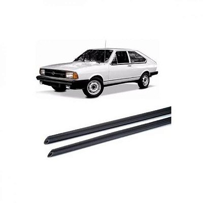 Friso da caixa de entrada de ar passat volkswagen de 1978 a 1982 preto