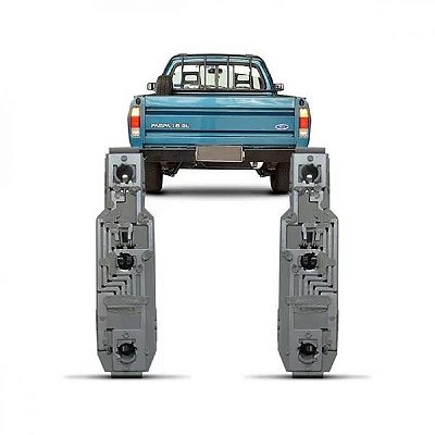 Circuito de lanterna pampa ford de 1987 a 1997 traseira