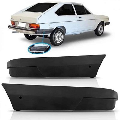 Ponteira para choque passat volkswagen de 1979 a 1983 preto e cinza