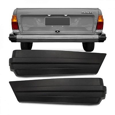 Ponteira para choque parati volkswagen de 1984 a 1986 preto