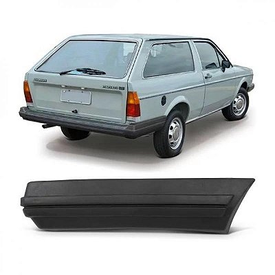Ponteira para choque parati volkswagen de 1984 a 1986 cinza