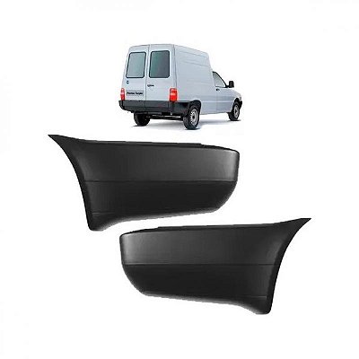 Ponteira de para choque fiorino fiat de 2004 a 2012 traseiro lado direito