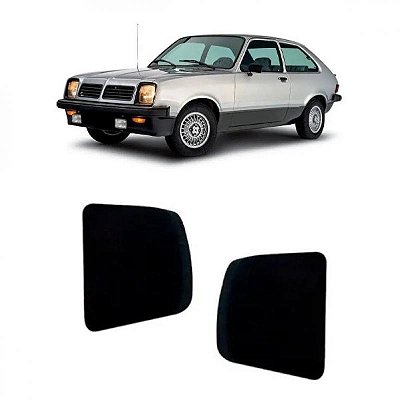 Ponteira de para choque chevette chevrolet de 1979 a 1982 superior preto