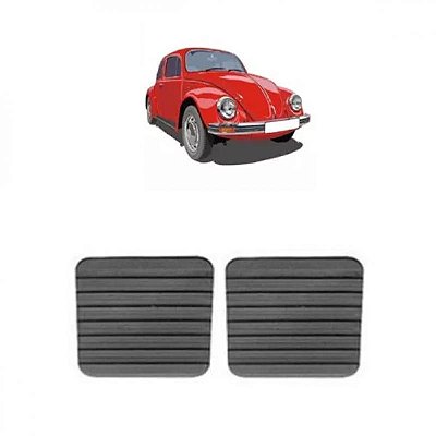 Kit de freio e embreagem fuscão kombi e brasília volkswagen de 1975 em diante duas peças