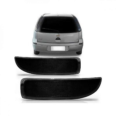 Refletor corsa chevrolet de 2003 a 2012 lado direito fumê acrílico para hatch