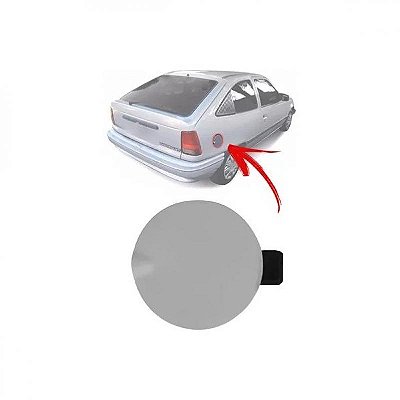 Portinhola do tanque de combustível kadett chevrolet de 1989 a 1999 em primer