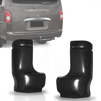 Ponteira de para choque h100 hyundai de 1995 a 1996 traseira lado esquerdo