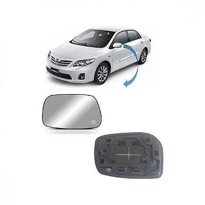 Subconjunto corolla toyota de 2009 a 2013 lado direito verde escuro