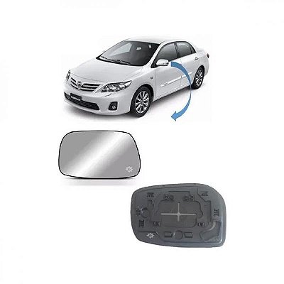 Subconjunto corolla toyota de 2009 a 2013 lado esquerdo verde escuro
