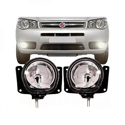 Farol auxiliar palio fiat de 2001 a 2015 par
