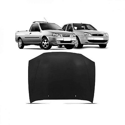Capô fiesta ford de 2000 a 2002 e courier ford de 2000 a 2013 versão street para fiesta