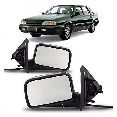 Retrovisor versailles ford de 1991 a 1996 lado esquerdo externo com controle manual