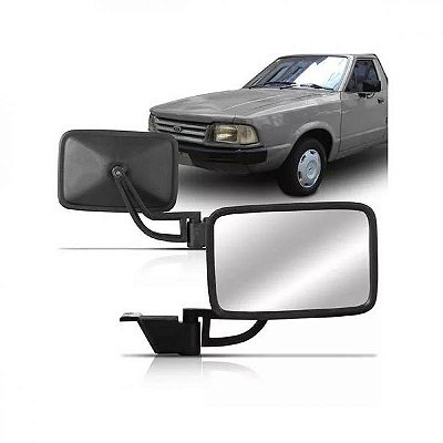 Retrovisor externo pampa ford de 1985 a 1990 lado esquerdo e lado direito verde escuro fixo