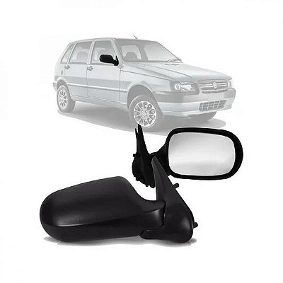 Retrovisor externo uno fiat de 2010 a 2011 lado esquerdo economy quatro portas adaptação
