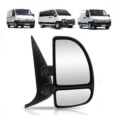Retrovisor externo ducato fiat de 2005 a 2017 lado esquerdo manual