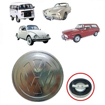 Tampa de combustível fusca volkswagen até 1977 e kombi volkswagen até 1981