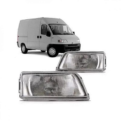 Farol ducato fiat de 1995 a 2004 lado direito