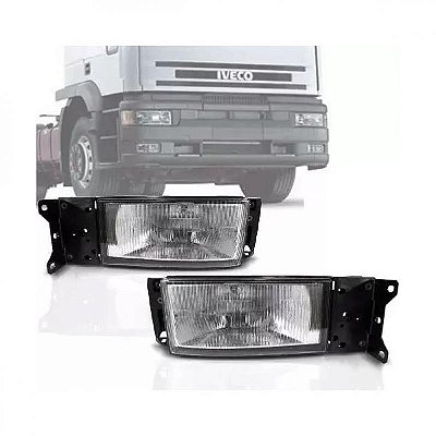 Farol eurocargo iveco de 1996 a 2002 lado direito