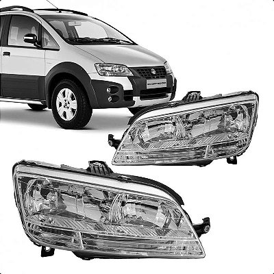 Farol idea fiat de 2005 a 2010 lado direito
