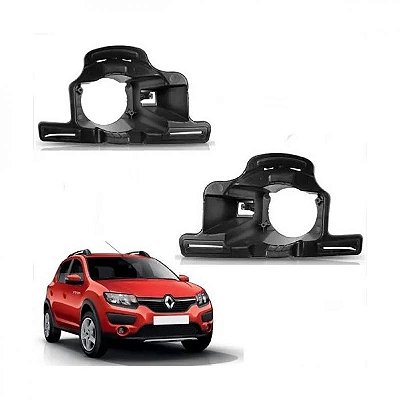 Suporte de farol auxiliar sandero stepway renault de 2014 a 2019 lado direito