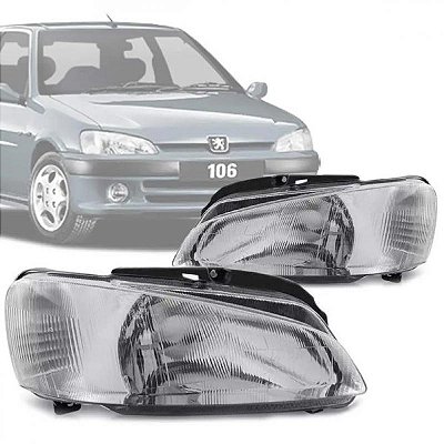 Farol 106 peugeot de 1996 a 2001 lado direito