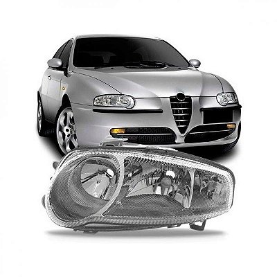 Farol 147 alfa romeo de 2001 a 2004 lado direito
