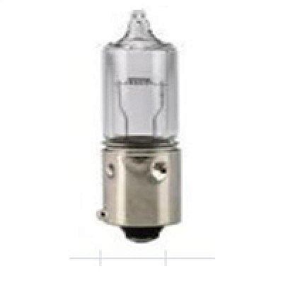 Lâmpada H6W halógena 6 watts 12 volts um polo