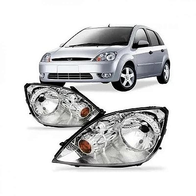Farol fiesta amazon ford de 2003 a 2007 lado esquerdo