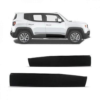Moldura inferior para choque lateral da porta renegade jeep de 2015 a 2025 dianteira lado direito texturizada