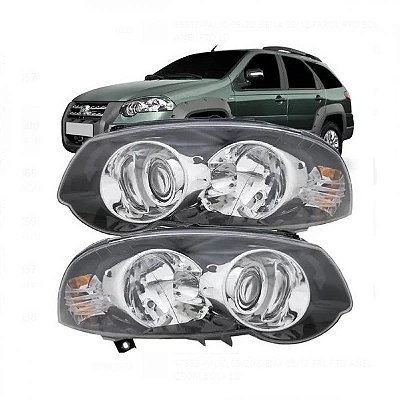 Farol hilux sw4 toyota de 2009 a 2011 lado direito manual