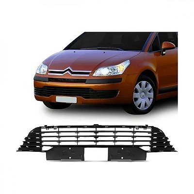 Grade para choque c4 citroën de 2008 a 2014 dianteira central