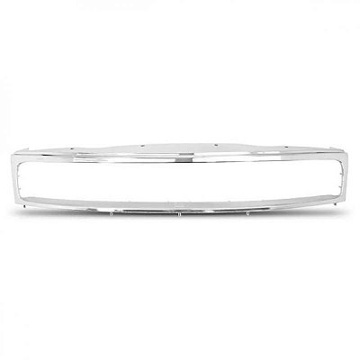 Moldura inferior do para choque para grade palio fiat de 2004 a 2012 dianteira cromada