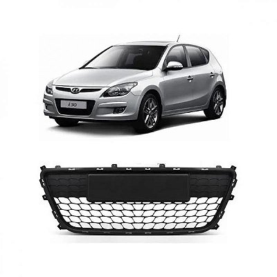 Grade para choque i30 hyundai de 2009 a 2012 dianteira central colmeia