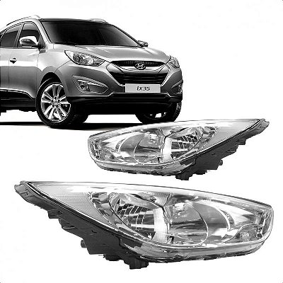 Farol ix35 hyundai de 2010 a 2015 lado esquerdo