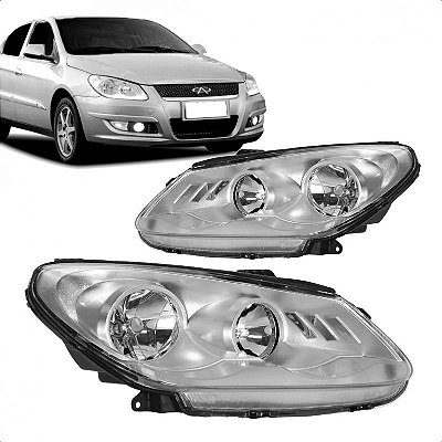 Farol cielo chery de 2010 a 2013 lado esquerdo