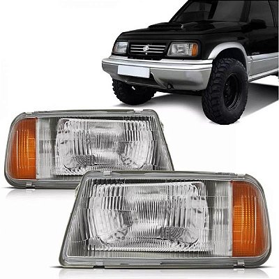 Farol vitara suzuki de 1990 a 1997 lado esquerdo manual
