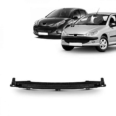 Alma de para choque 206 peugeot de 1998 a 2010 e 207 peugeot de 2009 a 2015 dianteira em ABS de alta resistência