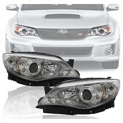 Farol impreza subaru de 2008 a 2011 lado direito cromado