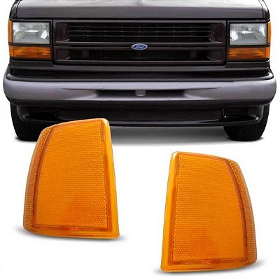 Lanterna explorer ford de 1991 a 1994 dianteira lado esquerdo ao lado do farol âmbar