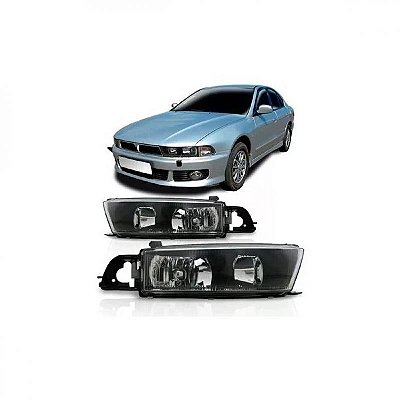 Farol galant mitsubishi de 1997 a 2002 lado direito