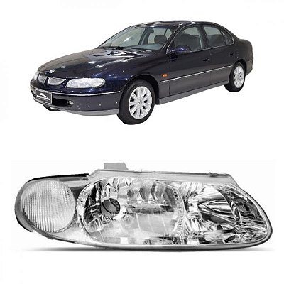 Farol omega chevrolet de 1999 a 2000 lado direito australiano