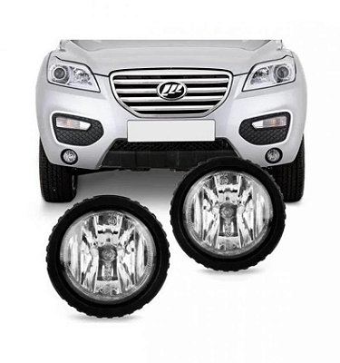 Farol auxiliar x60 lifan de 2013 a 2016 lado direito