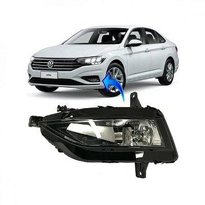 Farol auxiliar jetta volkswagen de 2019 a 2022 e golf volkswagen de 2019 em diante lado esquerdo H11 para jetta sedã e golf TSI