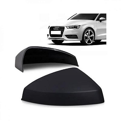 Capa de retrovisor externo a3 audi de 2013 a 2016 lado esquerdo