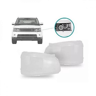 Lente de farol range rover sport land rover de 2009 a 2013 lado direito