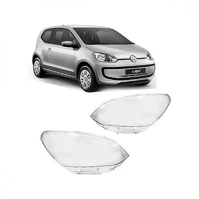 Lente de farol up volkswagen de 2014 a 2016 lado esquerdo